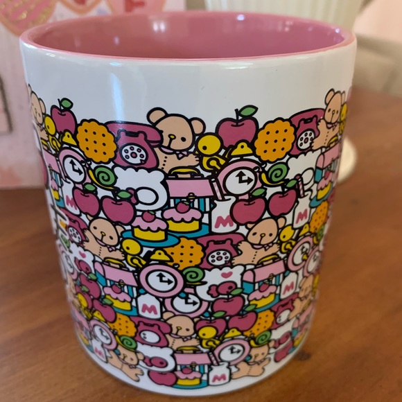 New Hello Kitty Ceramic Mug with Pink Heart Handle Valentines Mug❤️💝🧸💗 - Picture 5 of 11
